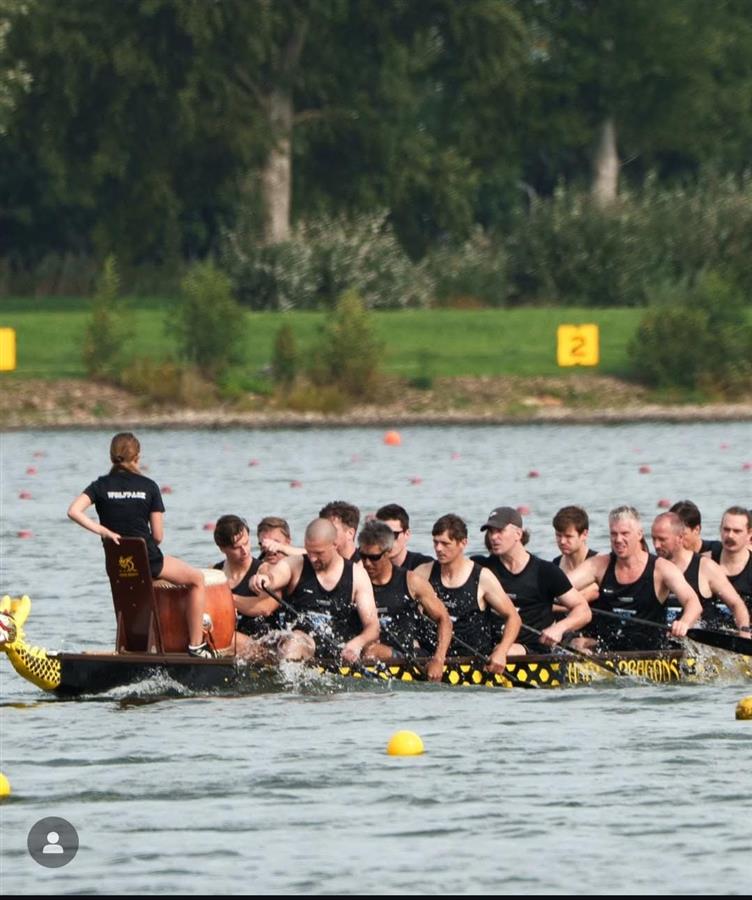 Dragon boat crew Netherlands - Drakenboot team Watersportcentrum Vlietland
